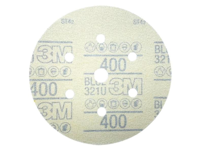 Imagem de Disco Abrasivo 3M Hookit Blue 400 152Mm 7 Furos - Unidade