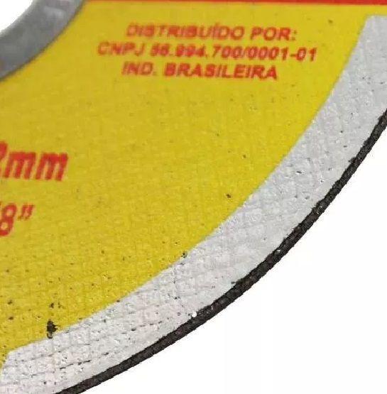 Imagem de Disco Abrasivo de Corte 115mm DAC11514 com 05 pçs  Starrett