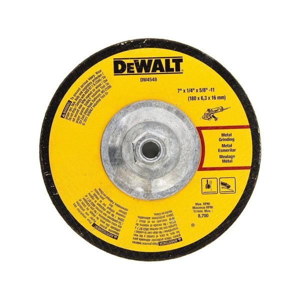 Imagem de Disco abrasivo de corte Dewalt 7 polegadas x 1/4 polegadas x 5/8 polegadas