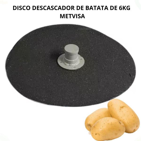 Imagem de Disco Abrasivo Para Descascador De Batatas De 6Kg Metvisa