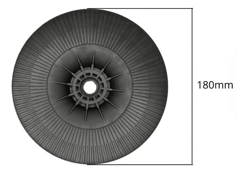 Imagem de Disco Borracha Ideal Para Usar Em Lixadeiras Até 8500 Rpm 7