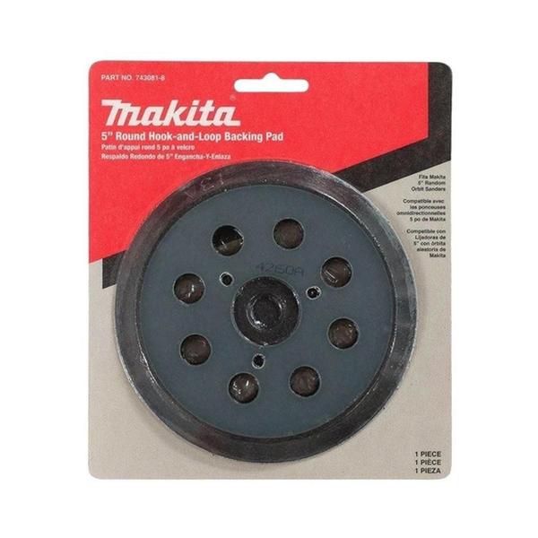 Imagem de Disco Borracha Makita Lixadeira 123Mm 743081-8