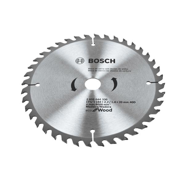 Imagem de Disco Bosch Para Serra Circular 184mm 40 dentes