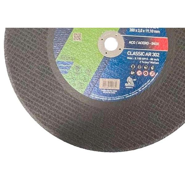 Imagem de Disco Corte Ferro Norton Classic Ar302 - 12''X1/8''X 3/4'' - 3,2Mm