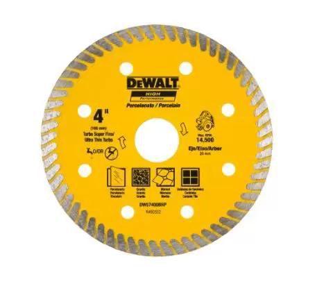 Imagem de DISCO CORTE PORCELANATO DIAMANTADO. 4 (105mm)P/SERRA DW5740BHP DEWALT