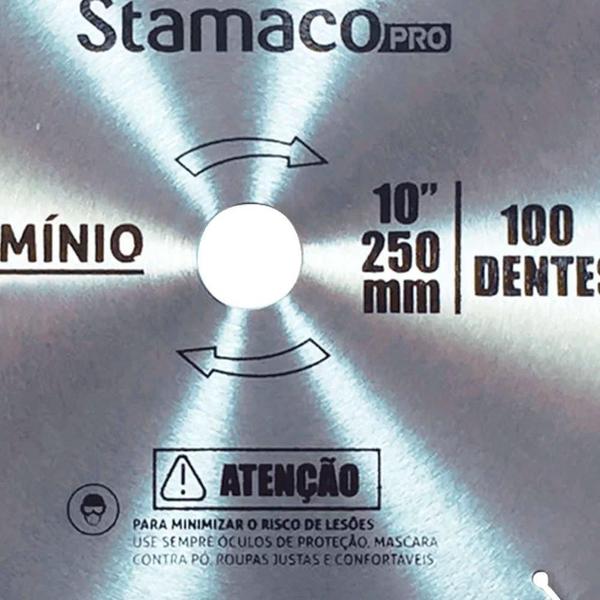 Imagem de Disco de Alumínio 10 Pol. 250mm 100 Dentes