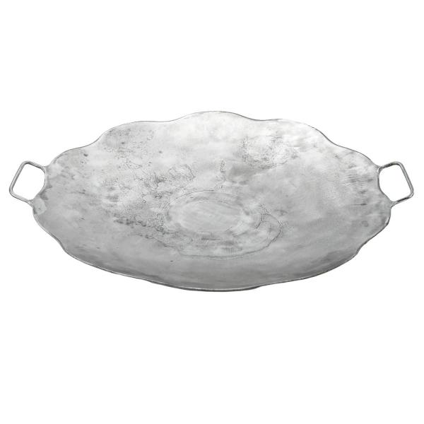 Disco de arado legítimo grosso com alças bp - 52 cm - Brasero Parrillas Imagem de Disco de arado legítimo grosso com alças bp - 52 cm