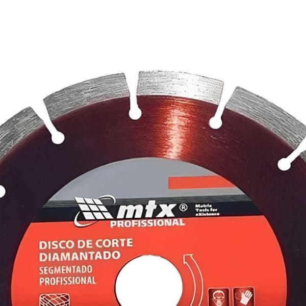 Imagem de Disco de Corte 14 POL Diamantado Segmentado p/ Asfalto e Concreto Profissional 7316555 MTX