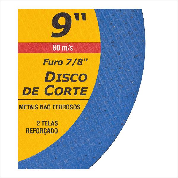 Imagem de Disco de corte 230 mm x 3,0 mm x 22,23 mm VDMR32 - Vonder