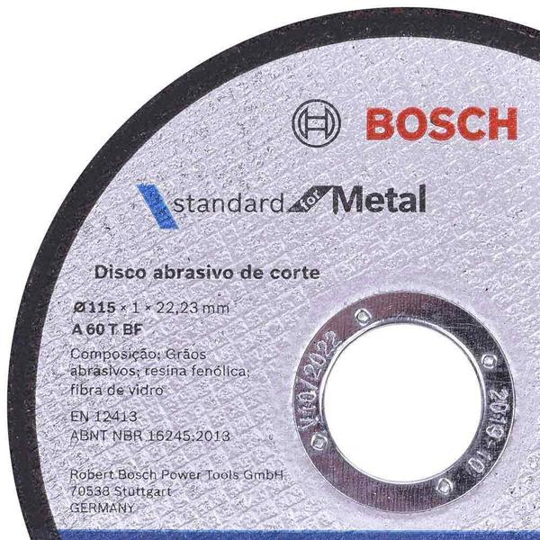 Imagem de Disco de Corte 4.1/2' A60TBF Metal Inox Bosch