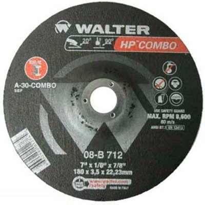 Imagem de Disco De Corte 7" x 1/8" x 7/8" 08B712 - Walter