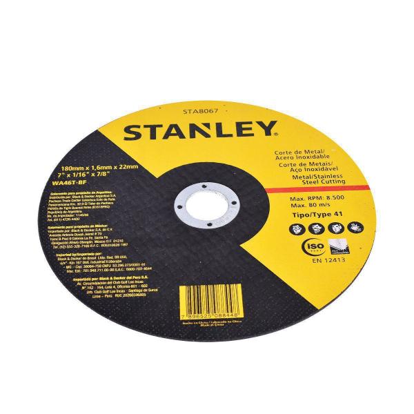 Imagem de Disco de Corte 7X1/16X7/8 Inox  STA8067 - Stanley