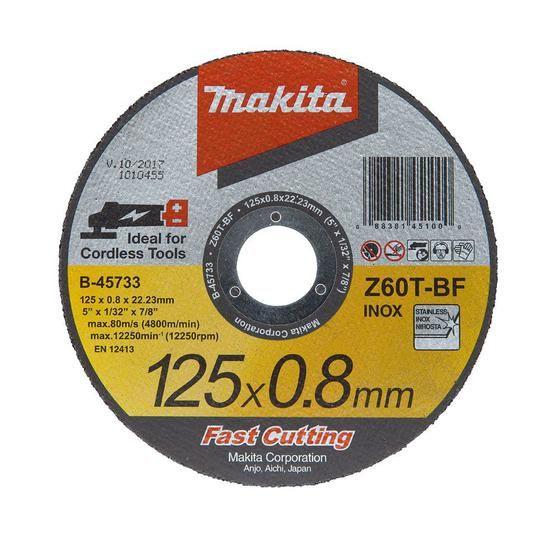 Imagem de Disco de corte abrasivo fast cutting 125x0,8x22,23MM - Makita