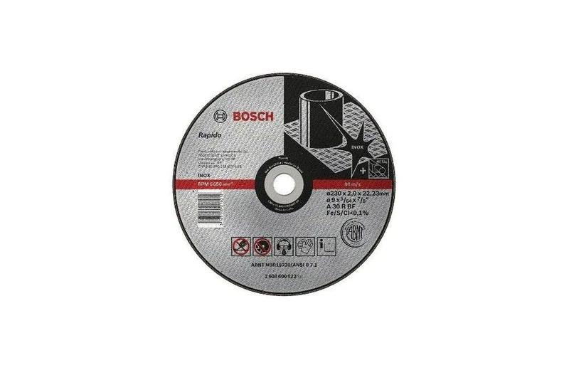 Imagem de Disco de Corte Bosch A30 Inox 09'X5/64'