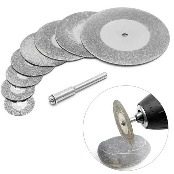 Imagem de Disco de Corte de Diamante para Mini Broca Rotativa - Serra Circular