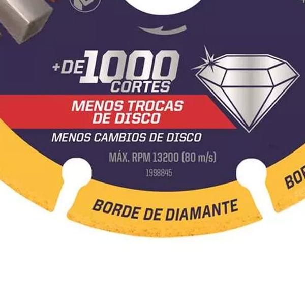 Imagem de Disco de Corte Diamantado 115mm Profissional MetalMax Irwin