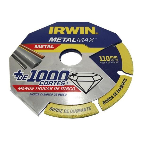 Imagem de Disco de Corte Diamantado 115mm Profissional MetalMax Irwin