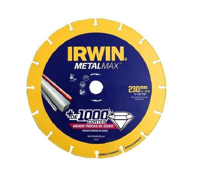 Imagem de Disco de Corte Diamantado 230mm Profissional MetalMax  Irwin