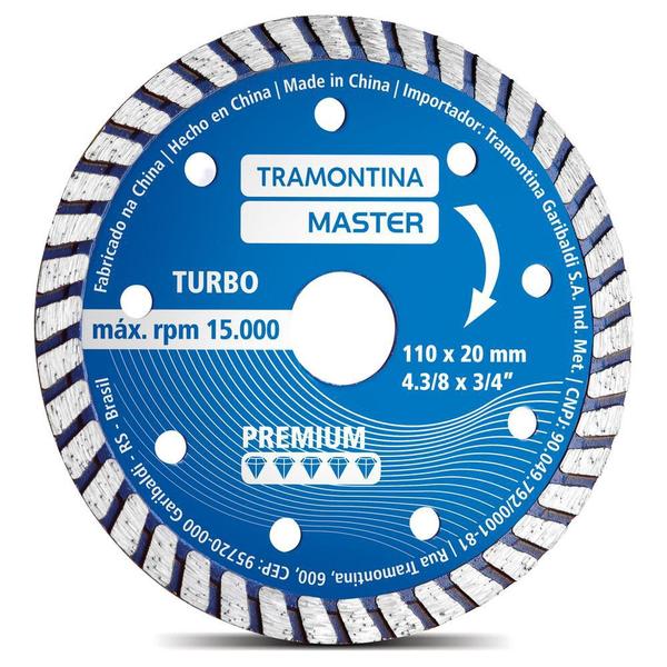 Imagem de Disco de Corte Diamantado 4.3/8" Tramontina Premium