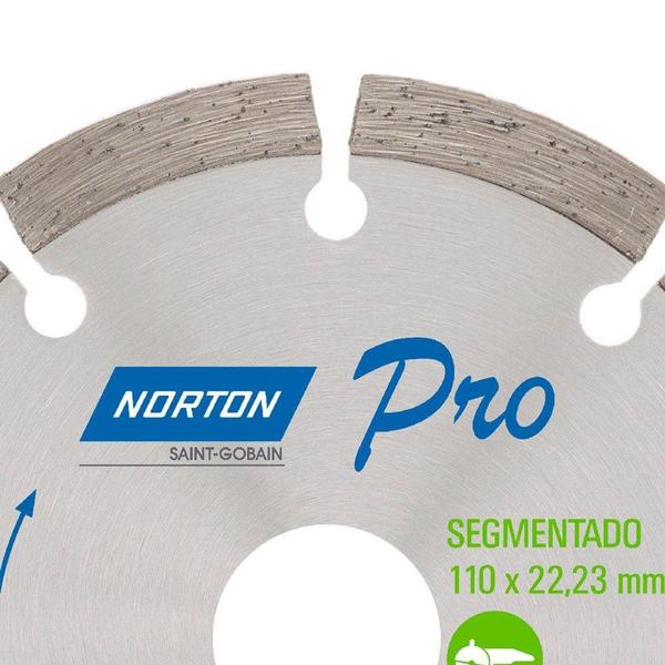 Imagem de Disco de Corte Diamantado Pro Segmentado 110 x 22,23mm - NORTON