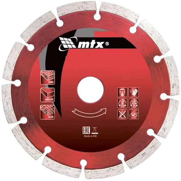 Imagem de Disco de Corte Diamantado Segmentado MTX 230 x 22,2mm