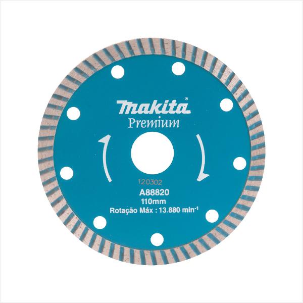 Imagem de Disco de corte diamantado turbo 110 mm A88820 - MAKITA 