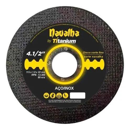 Imagem de Disco de Corte Fino Navalha 4.1X2X1,0X7/8 05789 Titanium