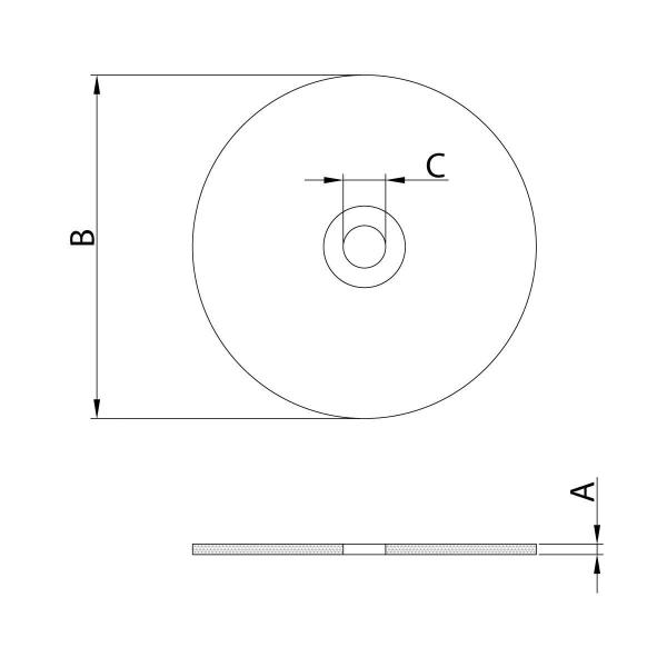 Imagem de Disco de corte fino para aço inox e materiais endurecidos 9"