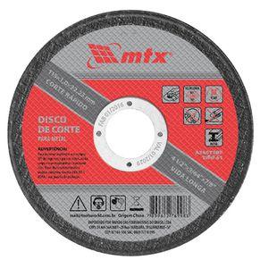 Imagem de Disco de Corte Para Inox e Metal 115 x 1,6 x 22mm - MTX