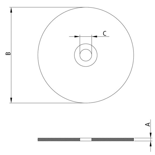 Imagem de Disco de Corte Ultrafino para Aço Inox 4.1/2" Tramontina PRO