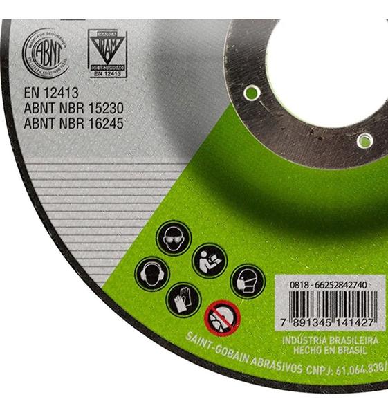 Imagem de Disco De Desbaste A24r 115mm X 6.0mm X 22.2mm Bda600