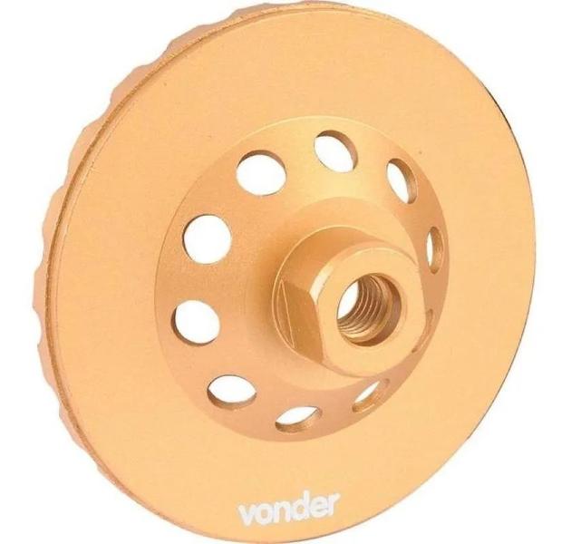 Imagem de Disco de Desbaste Diamantado 4.1/2 POL 115 MM Turbo Vonder