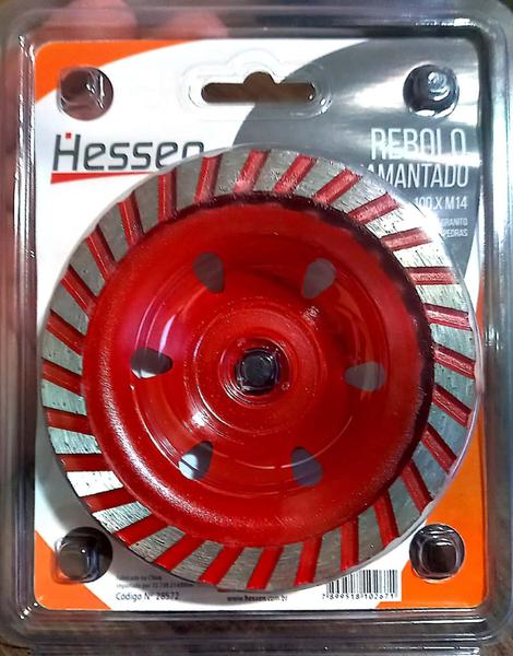 Imagem de Disco de desbaste diamantado turbo 100mmxm14 Hessen