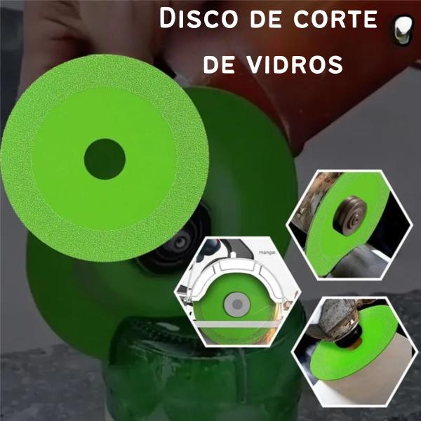 Imagem de Disco de diamante para corte e polimento de vidro com lâmina ultrafina