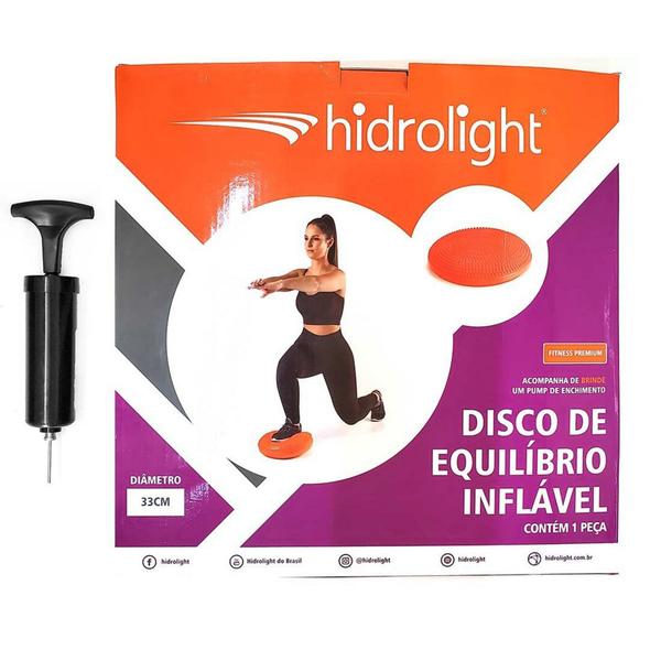 Imagem de Disco de equilibrio c/ bomba de ar - hidrolight