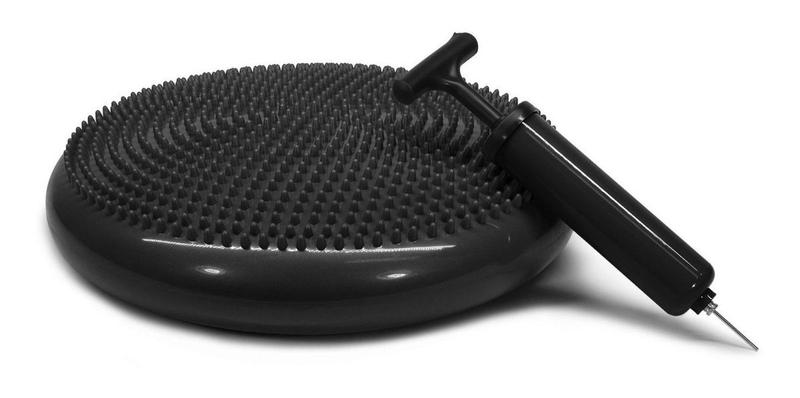 Disco De Equilíbrio Fisioterapia Pilates Inflável Preto + Bomba - Performance Imagem de Disco De Equilíbrio Fisioterapia Pilates Inflável Preto + Bomba