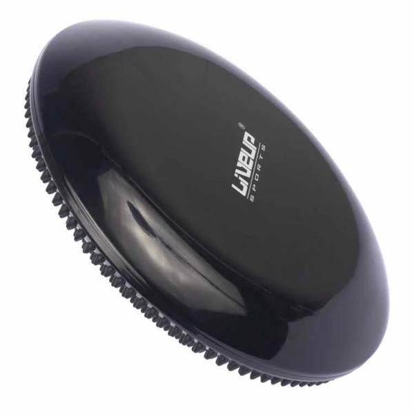 Imagem de Disco de Equilibrio Inflavel Balance Cushion Disc Preto Liveup  Liveup Sports 