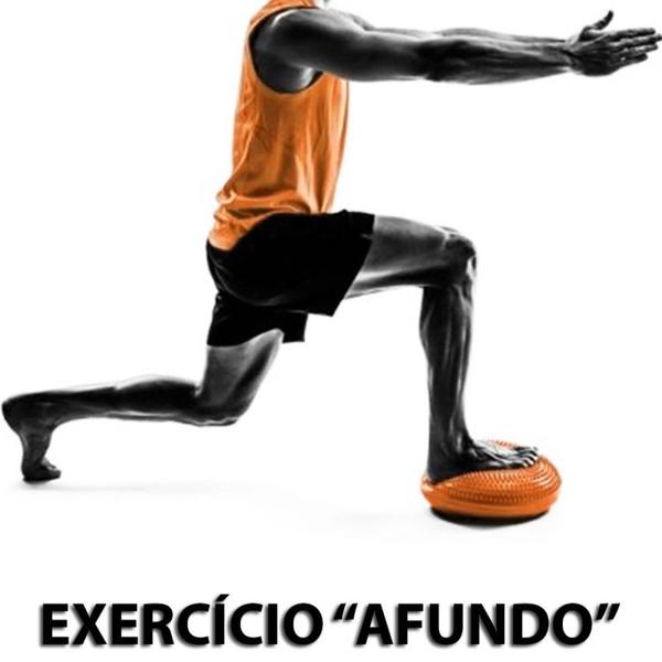 Imagem de Disco de Equilibrio Inflavel Balance Cushion Disc Preto Liveup  Liveup Sports 