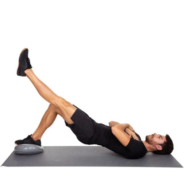 Imagem de Disco de Equilíbrio Pilates Postura Flexibilidade com Bomba Multifuncional Vollo