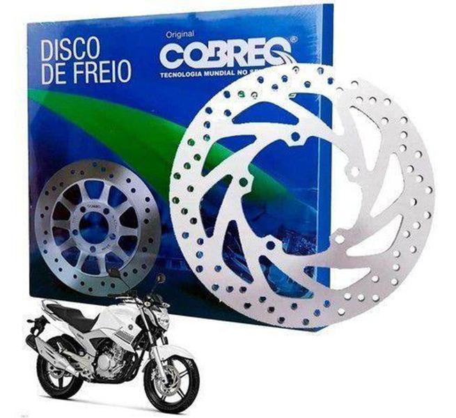 Imagem de Disco de Freio Dianteiro Fazer 250 até 2017 Cobreq Original