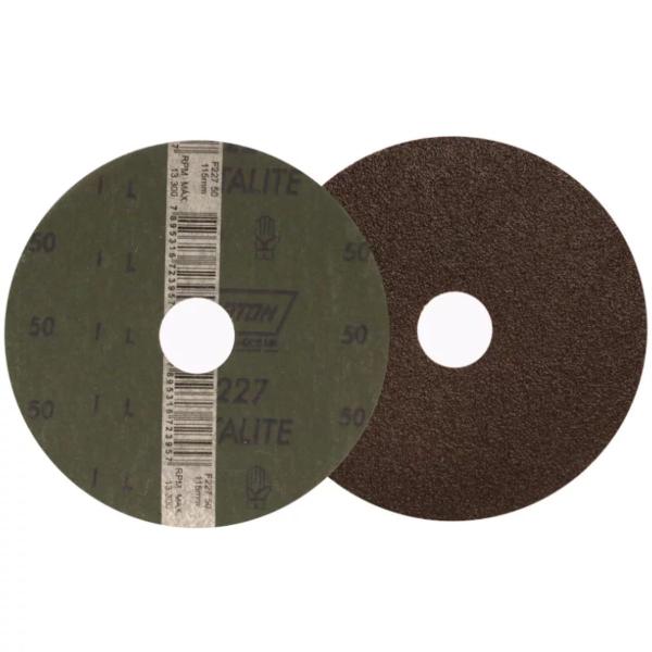 Disco de Lixa 4.1/2 050 Norton Metalite - Acabamento Preciso em Trabalhos Metálicos Imagem de Disco de Lixa 4.1/2 050 Norton Metalite - Acabamento Preciso em Trabalhos Metálicos