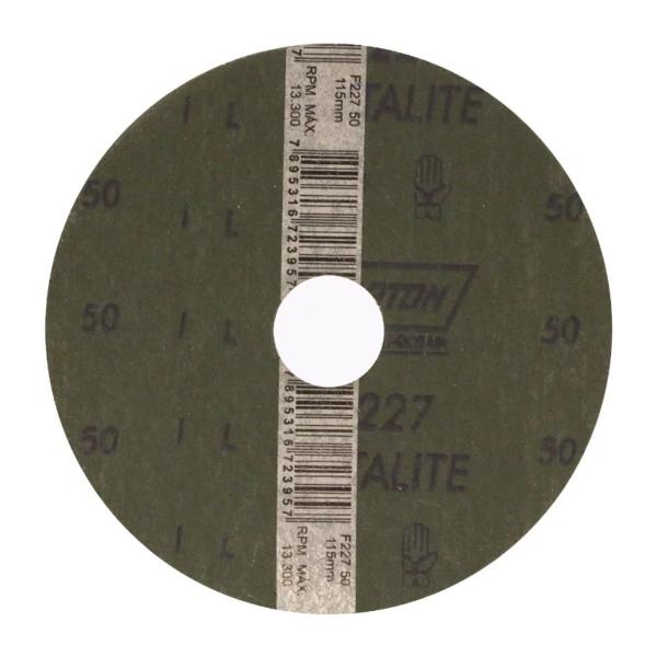 Disco de Lixa 4.1/2 050 Norton Metalite - Acabamento Preciso em Trabalhos Metálicos Imagem de Disco de Lixa 4.1/2 050 Norton Metalite - Acabamento Preciso em Trabalhos Metálicos