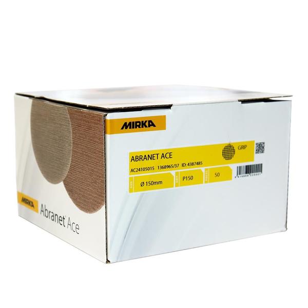 Disco de Lixa Abranet Ace 6 ''/ 150MM P150 Mirka - unidade Imagem de Disco de Lixa Abranet Ace 6 ''/ 150MM P150 Mirka - unidade