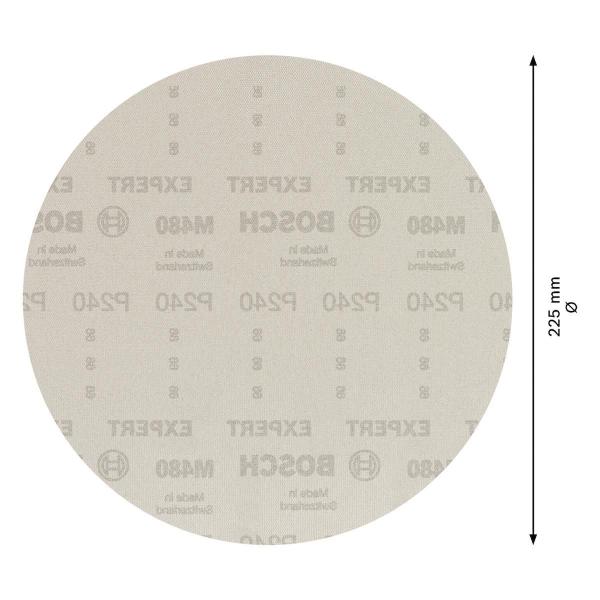 Disco De Lixa Expert 225Mm G400 M480 25 Peças Bosch Imagem de Disco De Lixa Expert 225Mm G400 M480 25 Peças Bosch