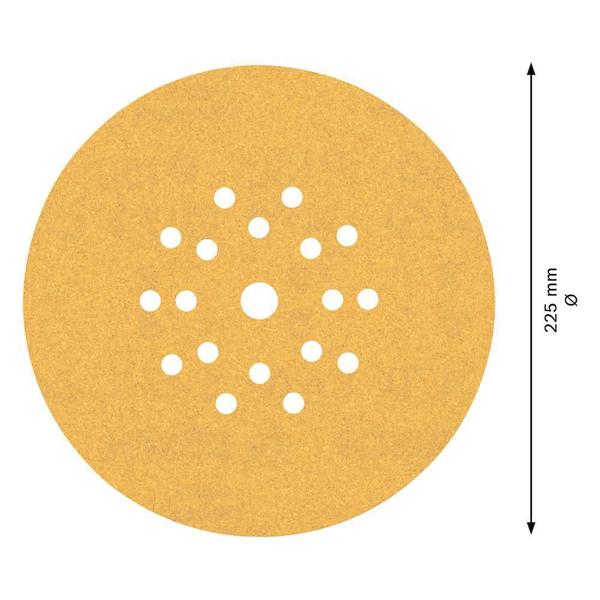 Imagem de Disco De Lixa Expert C470 225 Mm, G150, 25 Peças - Bosch