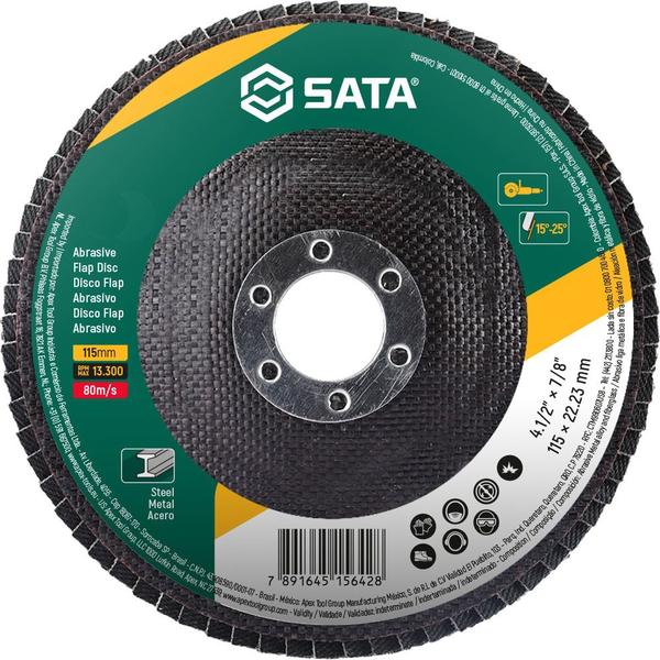 Imagem de Disco de lixa flap disc metal 4.1/2" - ST55501G - Sata