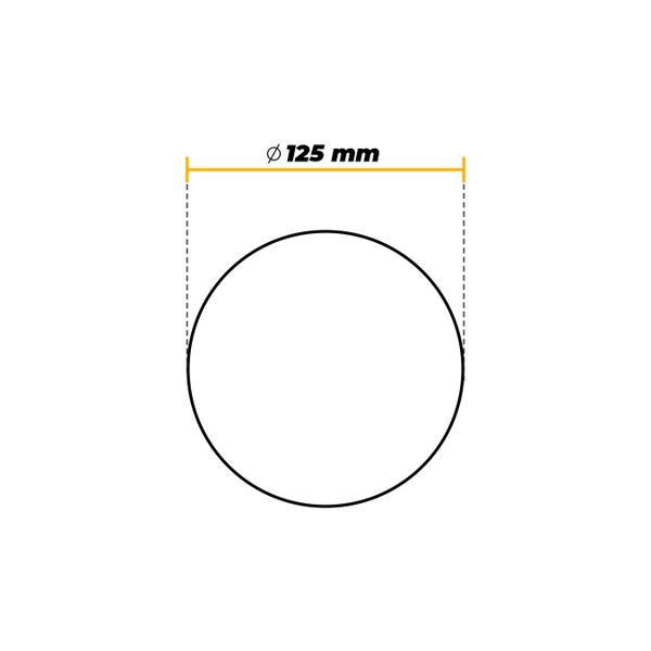 Imagem de Disco de Lixa Ø125 Mm Gramatura 120g Lixadeira Rokit