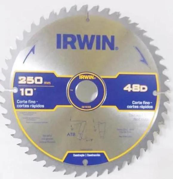 Imagem de Disco De Serra Circular 250mm x 48 Dentes IW14306 Irwin 