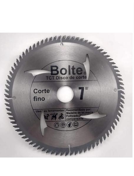 Imagem de Disco De Serra Circular Para Madeira 180 X 254Mm 80 Dentes