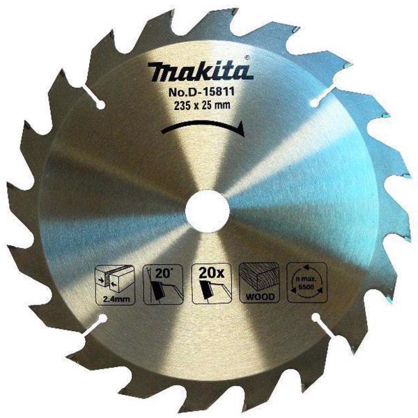 Imagem de Disco de Serra Circular Widea 235mm 20 Dentes D15811 Makita